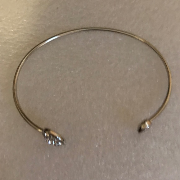 2 for $12 Adjustable Love Heart Silver and Gold-tone Bangle Bracelet - Picture 11 of 12